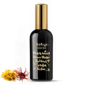 Witch hazel flower water in a mist sprayer